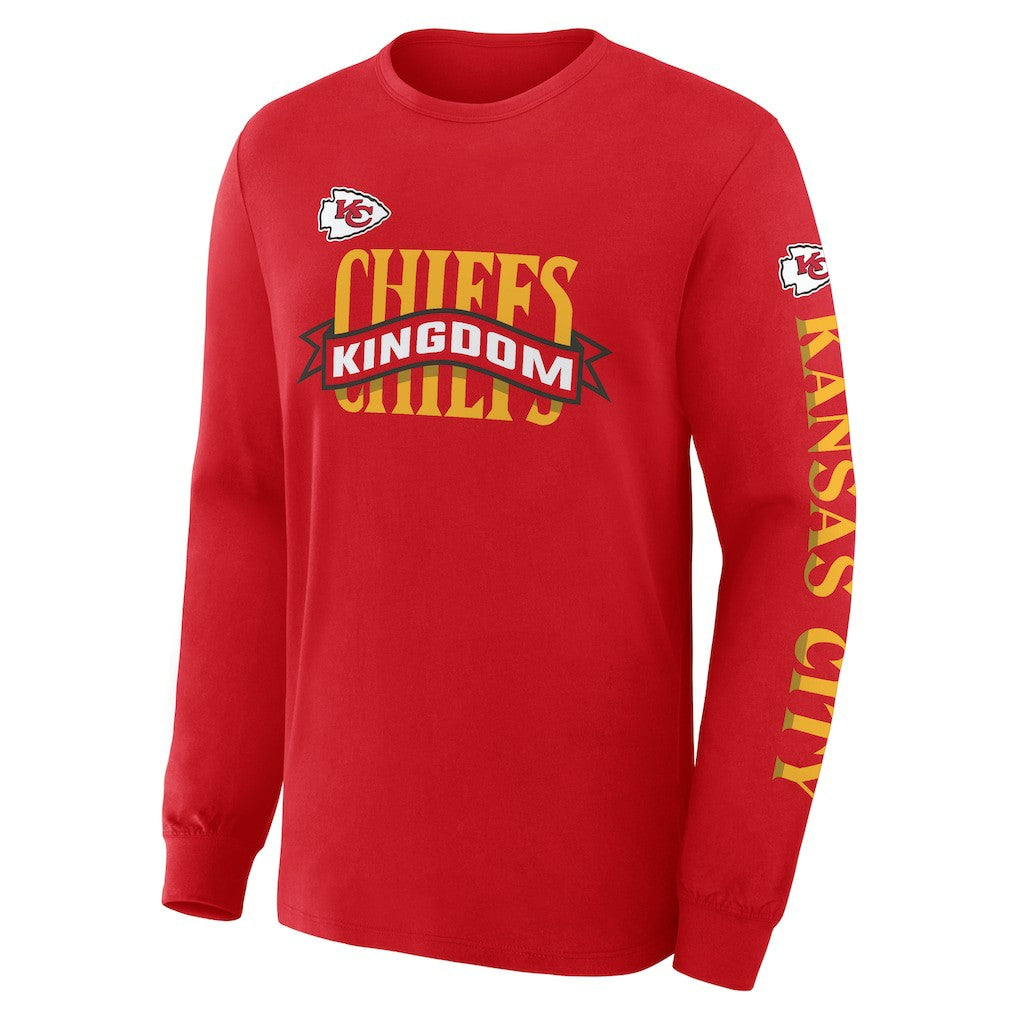 Kansas City Chiefs Hometown Sweep Legacy Long Sleeve T-Shirt Red | Fanatics