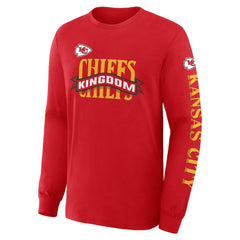 Kansas City Chiefs Hometown Sweep Legacy Long Sleeve T-Shirt Red | Fanatics