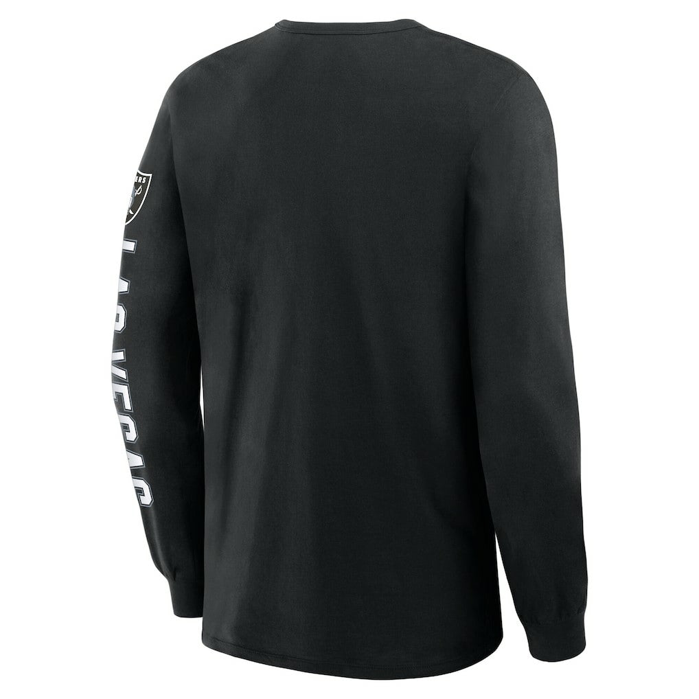 Las Vegas Raiders Hometown Sweep Legacy Long Sleeve T-Shirt Black | Fanatics