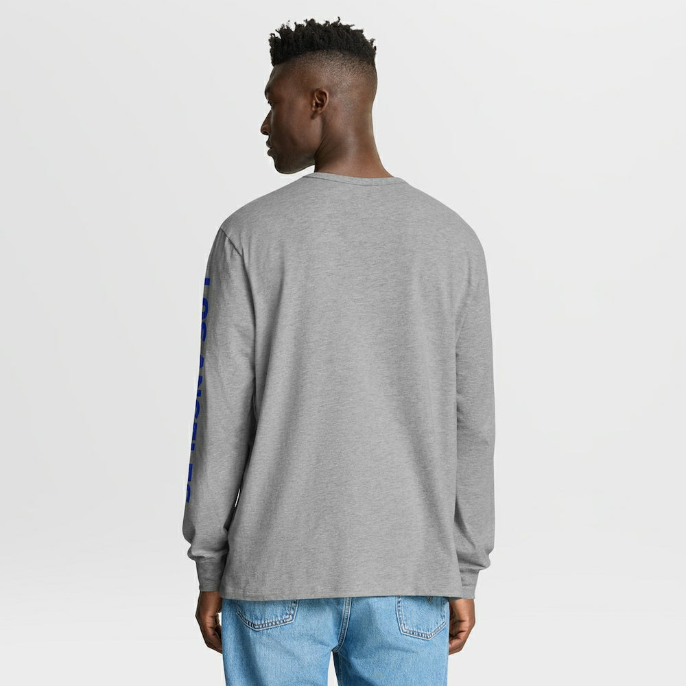 Los Angeles Rams Hometown Sweep Legacy Long Sleeve T-Shirt Heather Gray | Fanatics