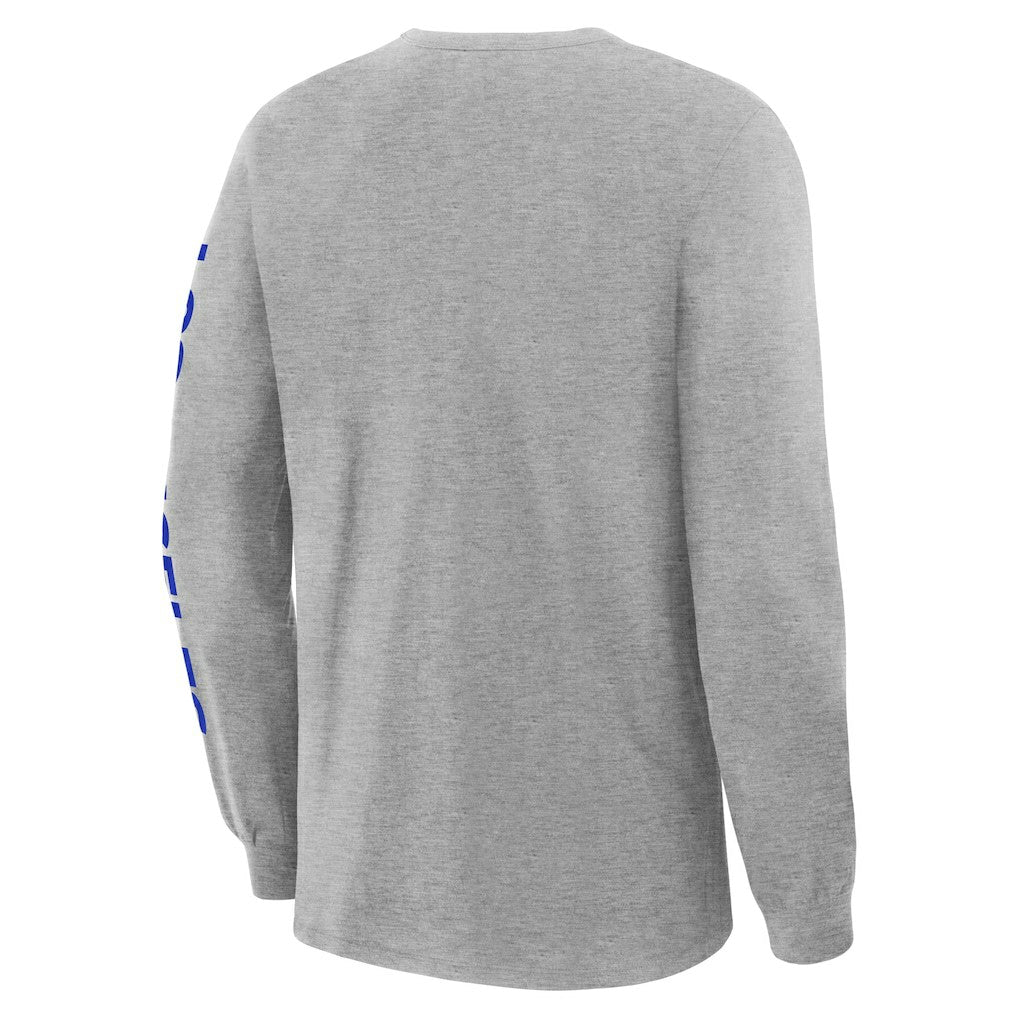 Los Angeles Rams Hometown Sweep Legacy Long Sleeve T-Shirt Heather Gray | Fanatics