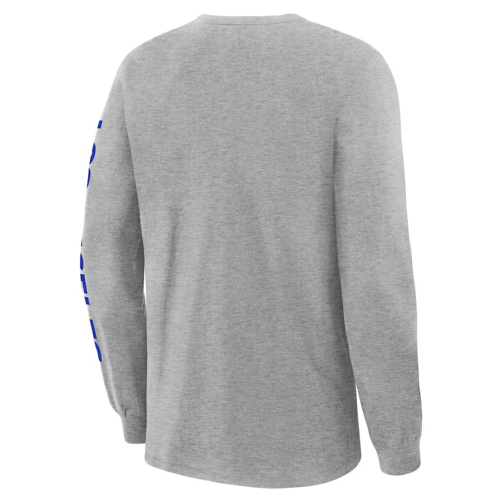 Los Angeles Rams Hometown Sweep Legacy Long Sleeve T-Shirt Heather Gray | Fanatics