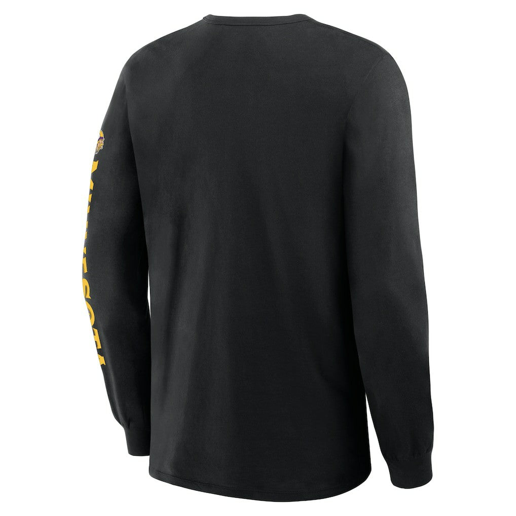 Minnesota Vikings Hometown Sweep Legacy Long Sleeve T-Shirt Black | Fanatics