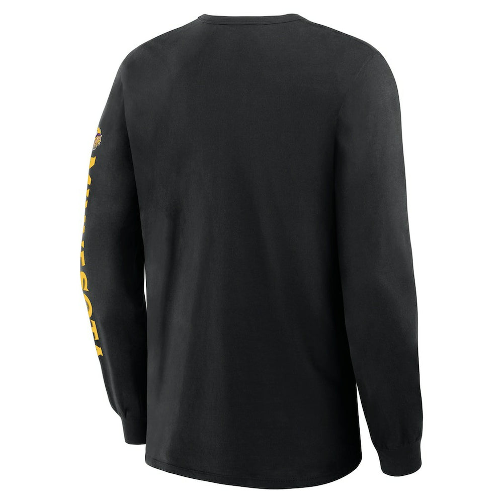 Minnesota Vikings Hometown Sweep Legacy Long Sleeve T-Shirt Black | Fanatics