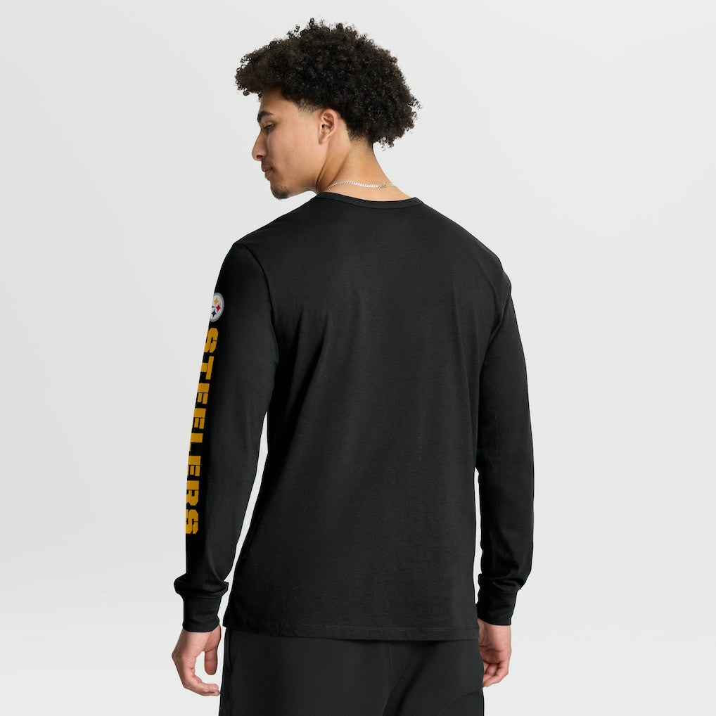 Pittsburgh Steelers Hometown Sweep Legacy Long Sleeve T-Shirt Black | Fanatics