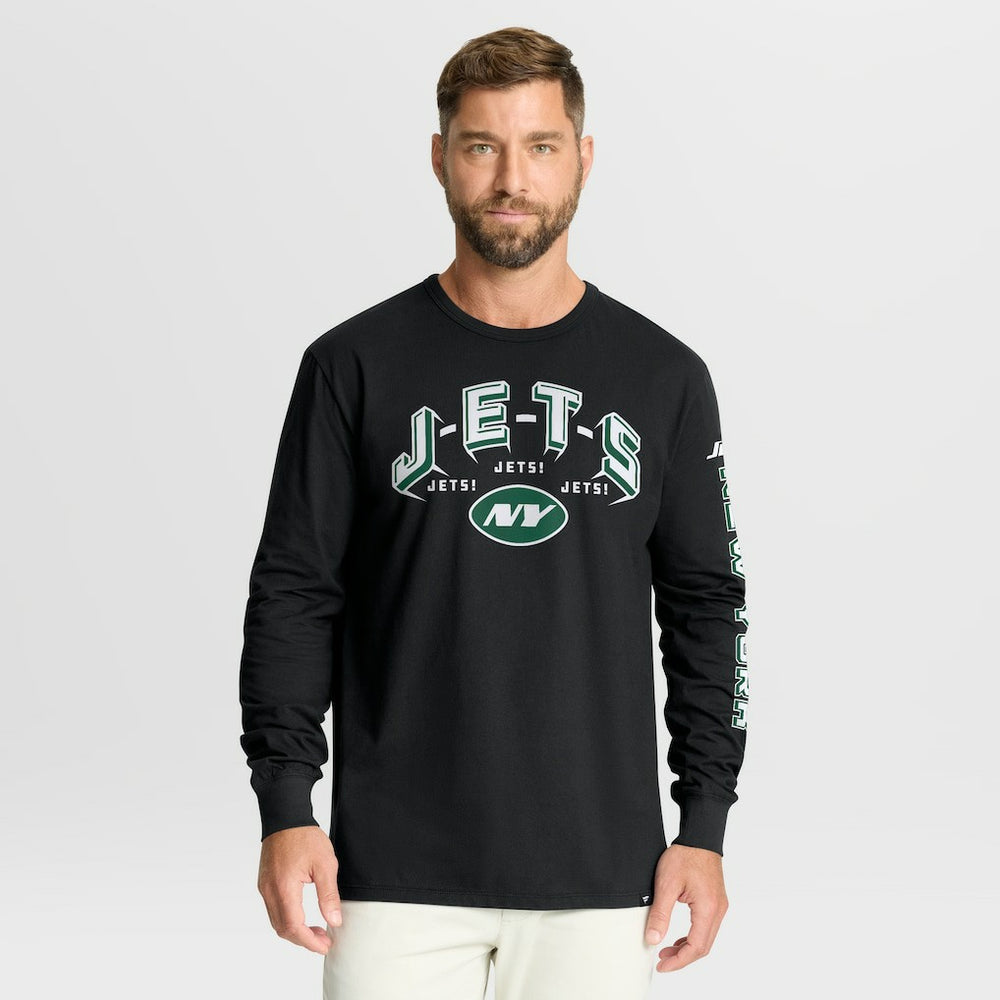 New York Jets Hometown Sweep Legacy Long Sleeve T-Shirt Black | Fanatics