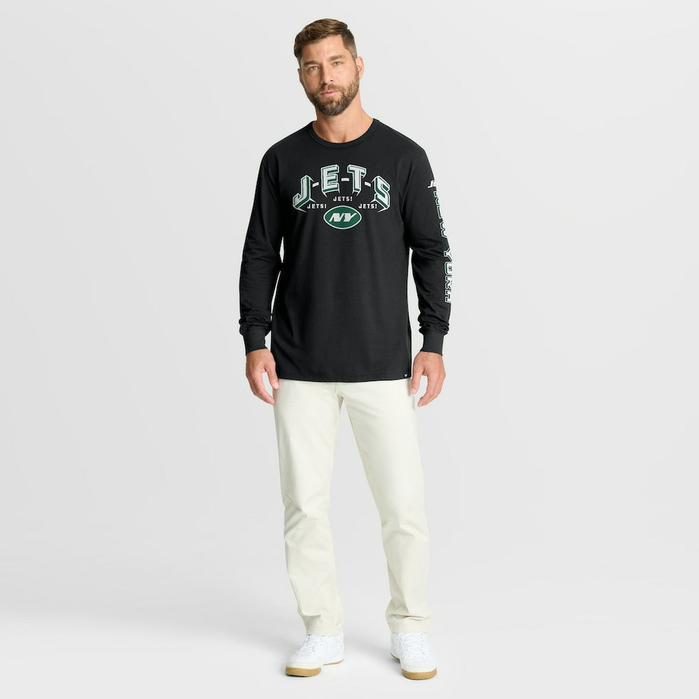 New York Jets Hometown Sweep Legacy Long Sleeve T-Shirt Black | Fanatics