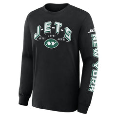 New York Jets Hometown Sweep Legacy Long Sleeve T-Shirt Black | Fanatics