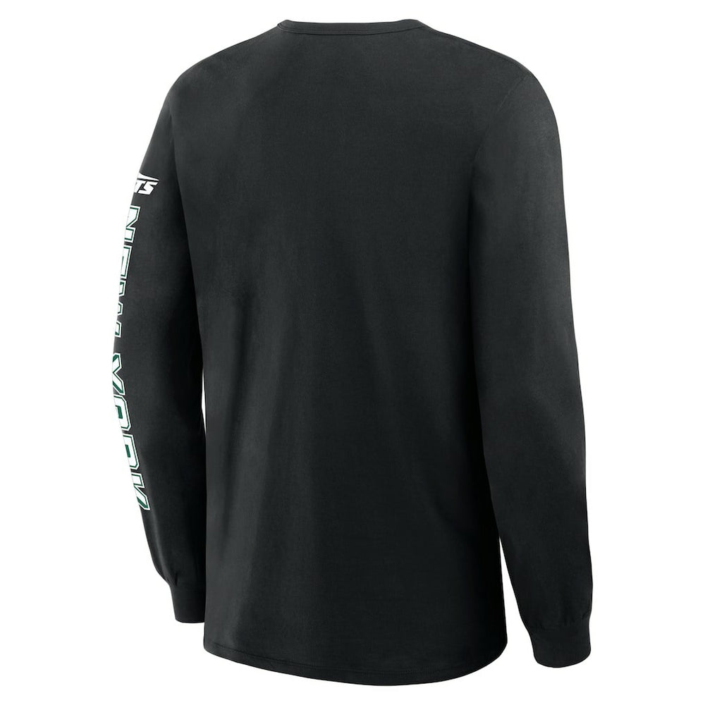 New York Jets Hometown Sweep Legacy Long Sleeve T-Shirt Black | Fanatics