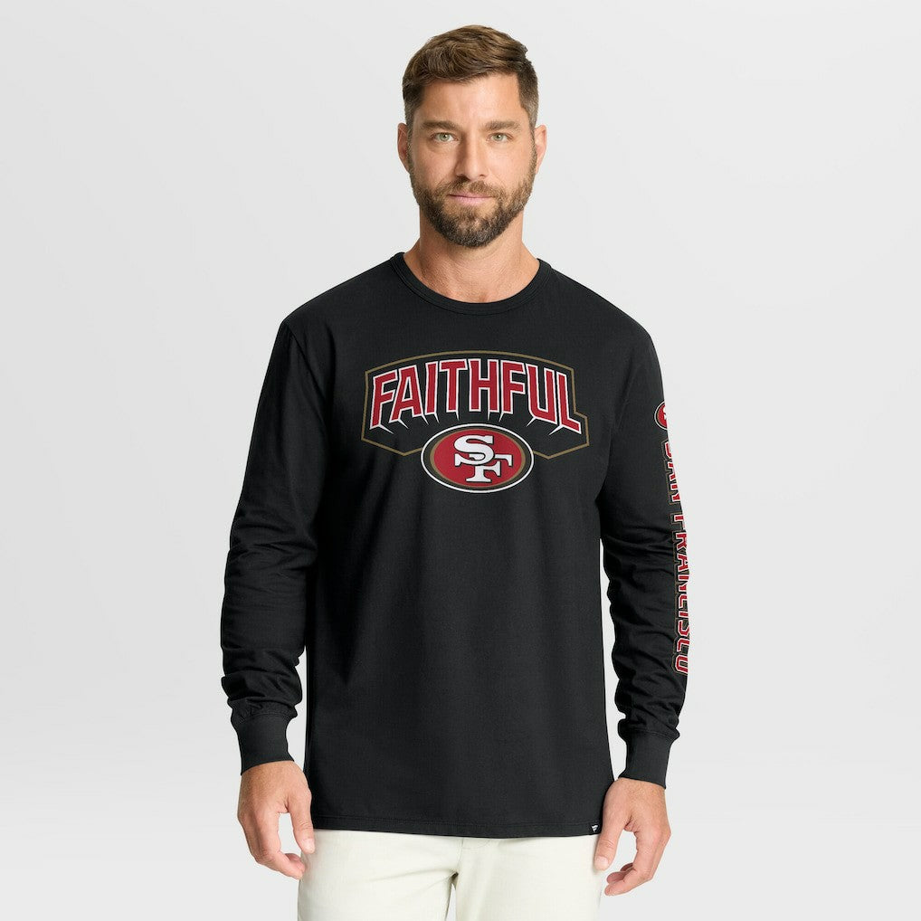 San Francisco 49ers Hometown Sweep Legacy Long Sleeve T-Shirt Black | Fanatics