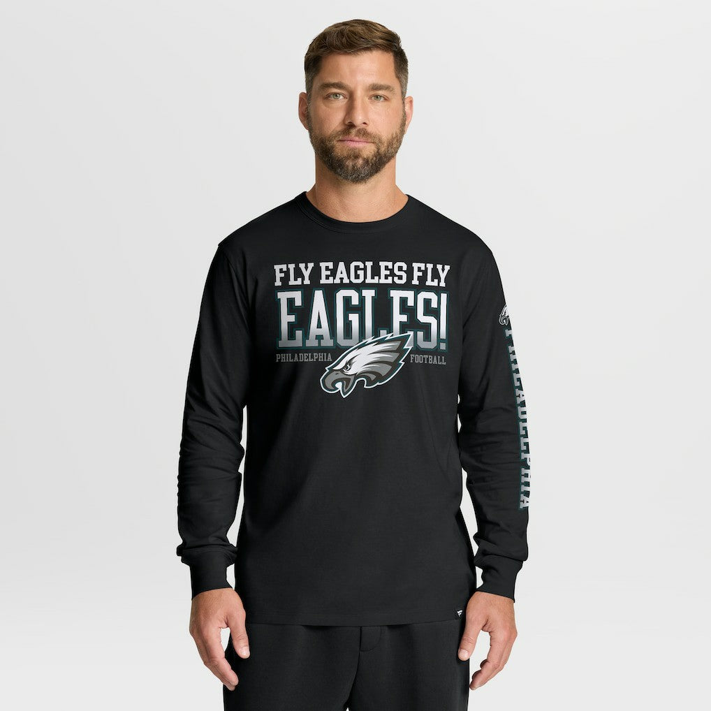 Philadelphia Eagles Hometown Sweep Legacy Long Sleeve T-Shirt Black | Fanatics