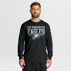 Philadelphia Eagles Hometown Sweep Legacy Long Sleeve T-Shirt Black | Fanatics