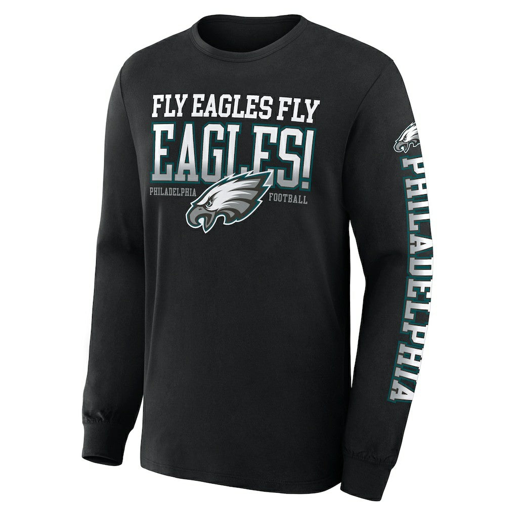 Philadelphia Eagles Hometown Sweep Legacy Long Sleeve T-Shirt Black | Fanatics