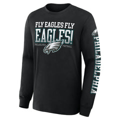 Philadelphia Eagles Hometown Sweep Legacy Long Sleeve T-Shirt Black | Fanatics
