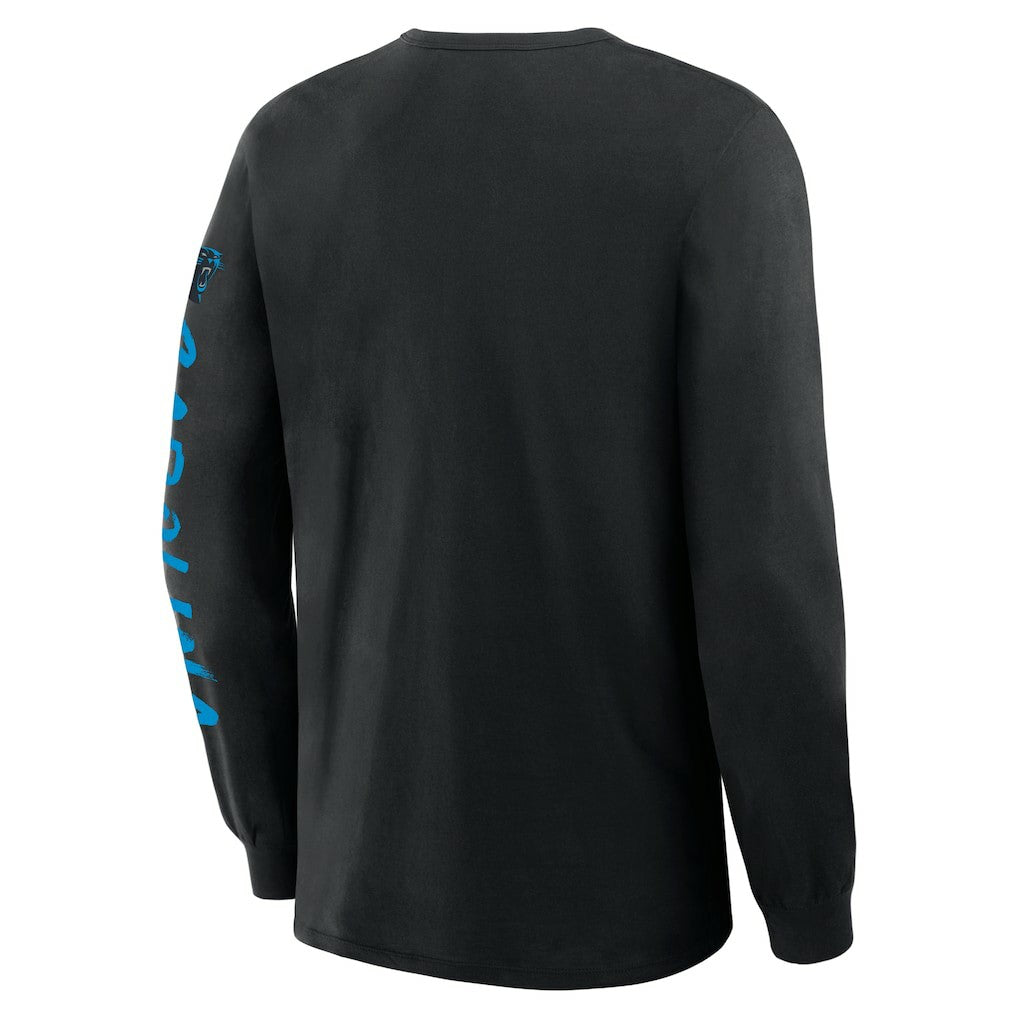 Carolina Panthers Hometown Sweep Legacy Long Sleeve T-Shirt Black | Fanatics
