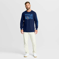 Tennessee Titans Hometown Sweep Legacy Long Sleeve T-Shirt Navy | Fanatics