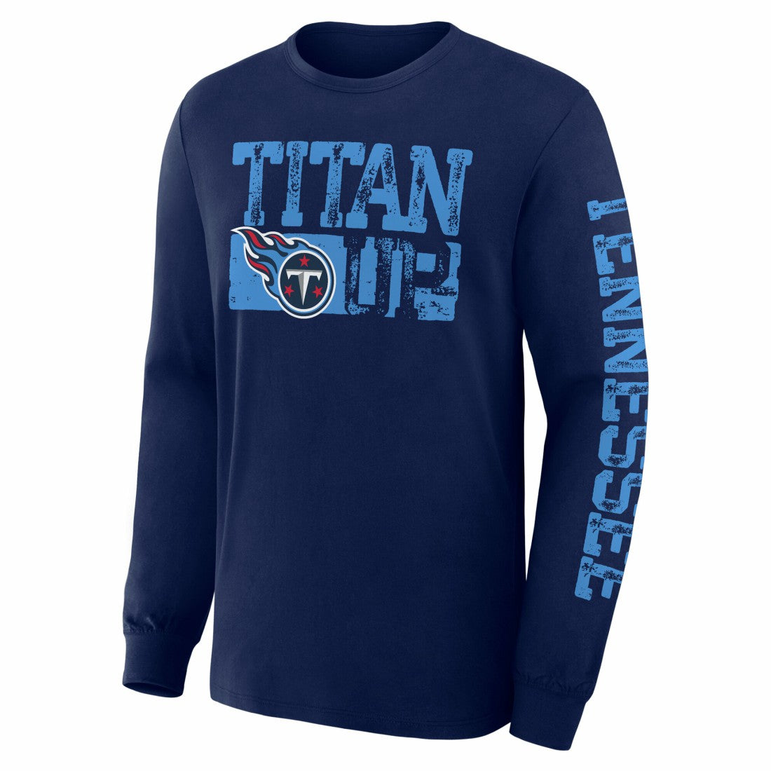 Tennessee Titans Hometown Sweep Legacy Long Sleeve T-Shirt Navy | Fanatics