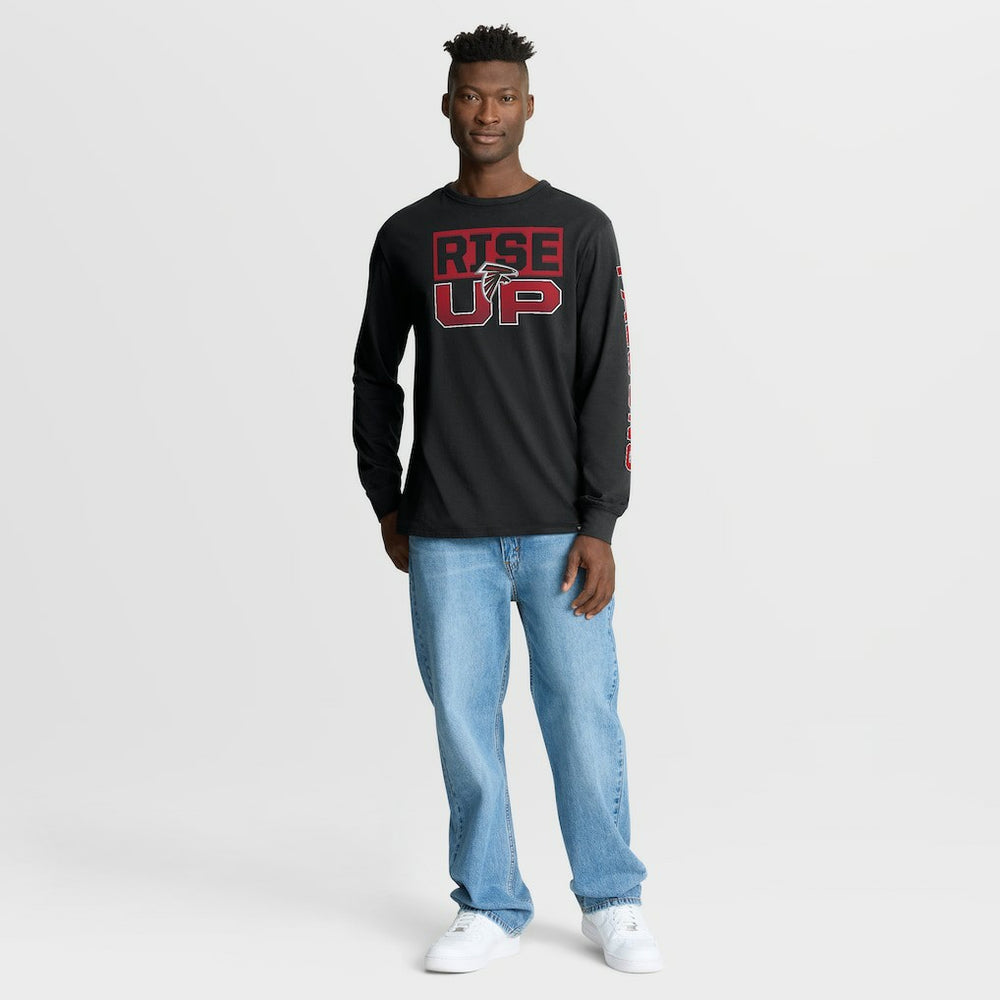 Atlanta Falcons Hometown Sweep Legacy Long Sleeve T-Shirt Black | Fanatics