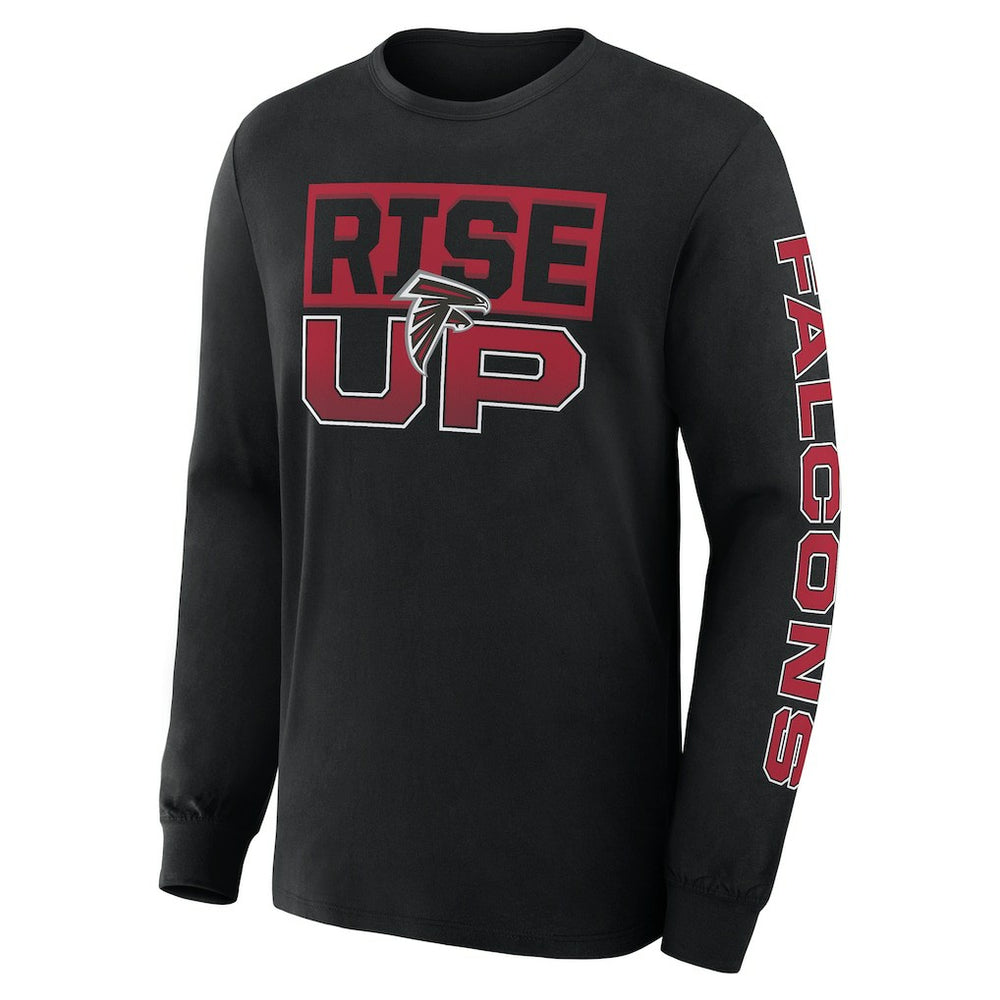 Atlanta Falcons Hometown Sweep Legacy Long Sleeve T-Shirt Black | Fanatics