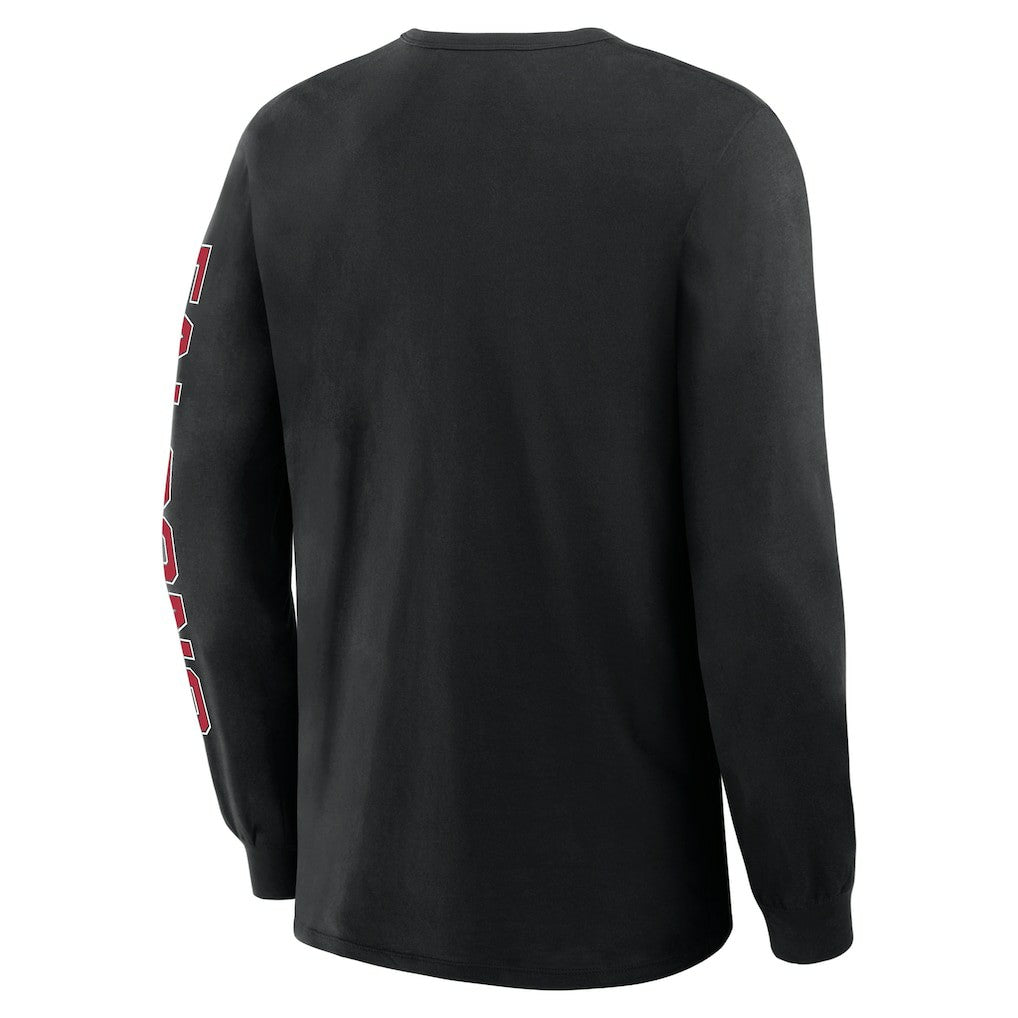 Atlanta Falcons Hometown Sweep Legacy Long Sleeve T-Shirt Black | Fanatics
