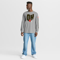Cleveland Browns Hometown Sweep Legacy Long Sleeve T-Shirt Heather Gray | Fanatics