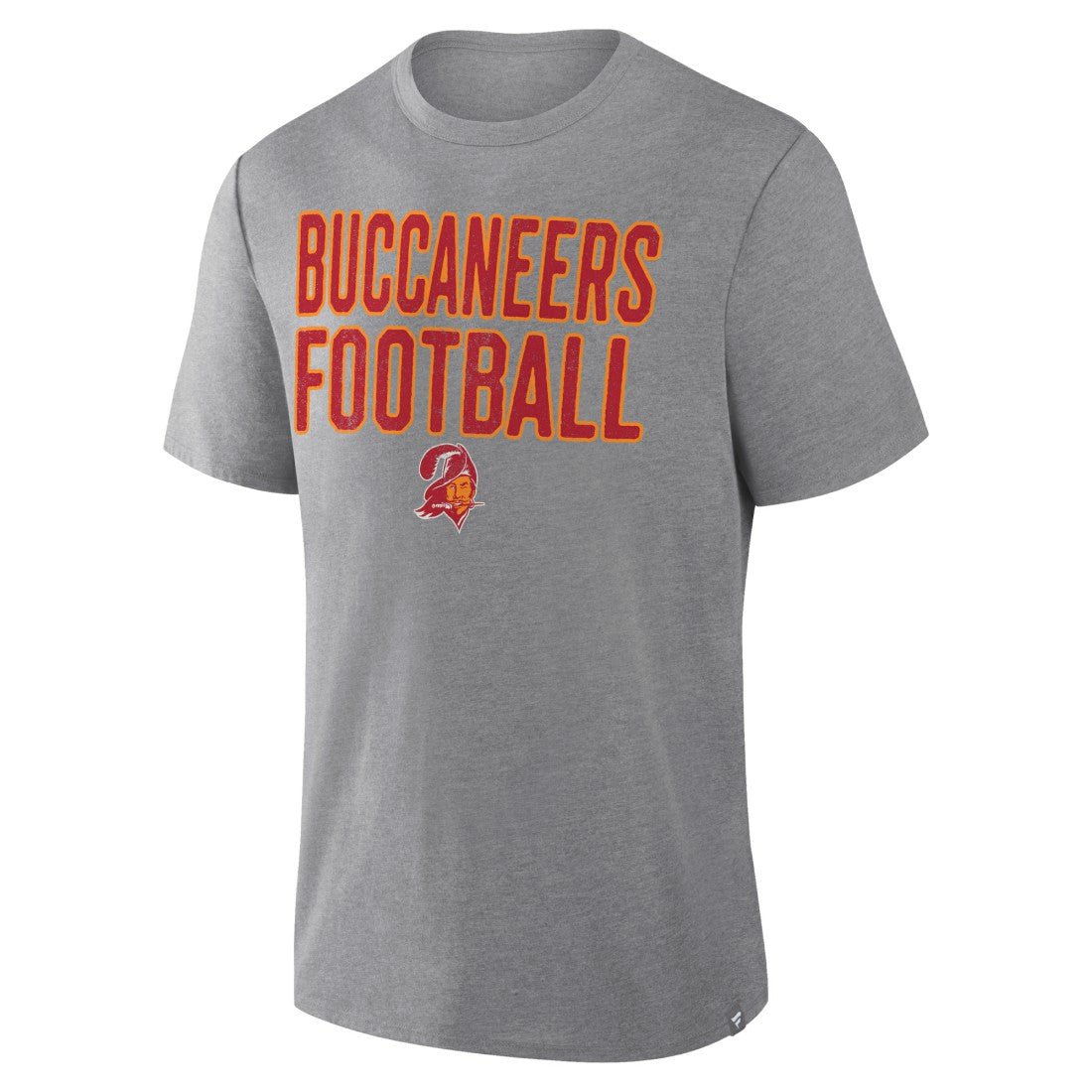 Tampa Bay Buccaneers First Down Tribute Tri-Blend T-Shirt Heather Gray | Fanatics