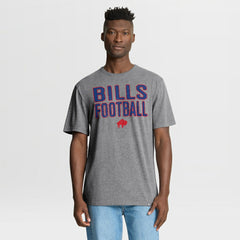Buffalo Bills First Down Tribute Tri-Blend T-Shirt Heather Gray | Fanatics