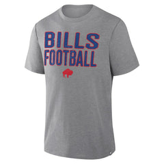 Buffalo Bills First Down Tribute Tri-Blend T-Shirt Heather Gray | Fanatics