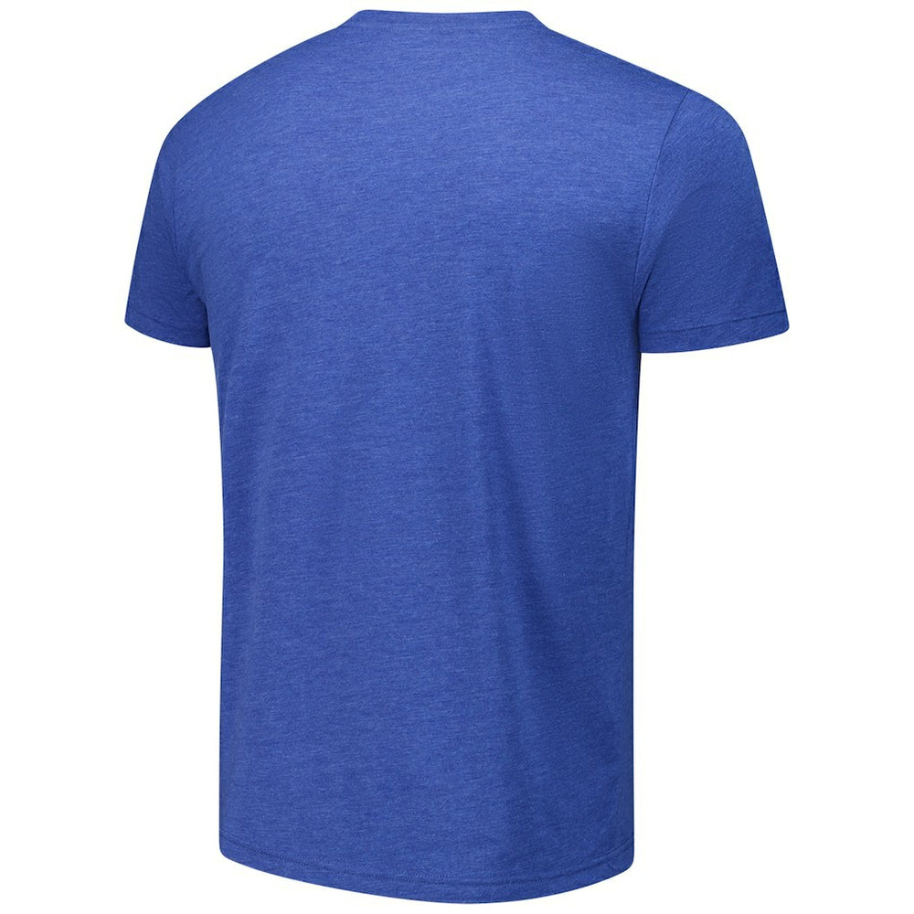 Josh Hart/Mikal Bridges/Jalen Brunson New York Knicks Homage Unisex Triple Threat Tri-Blend T-Shirt Royal - NBA