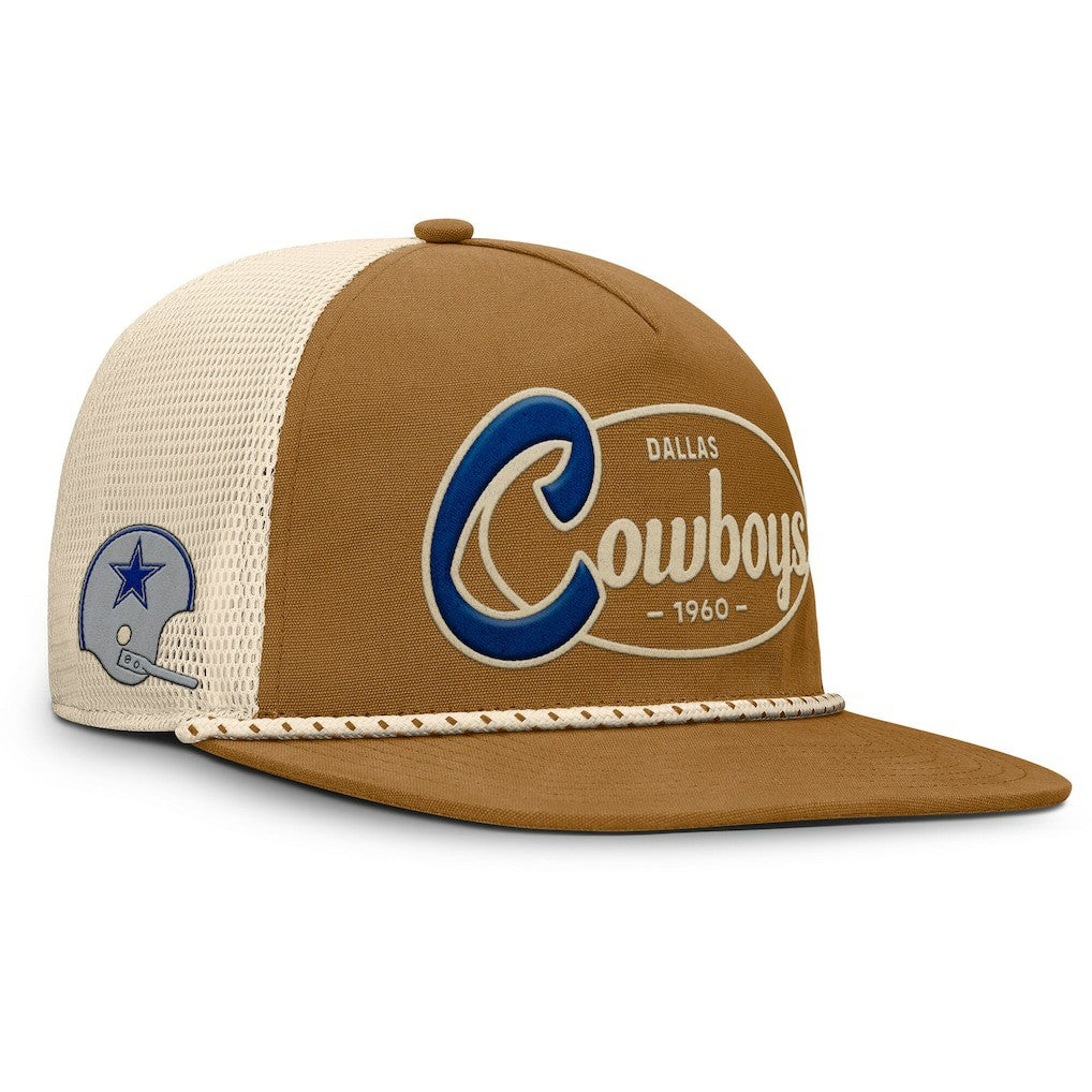 Dallas Cowboys Heritage Adjustable Hat Brown | Fanatics