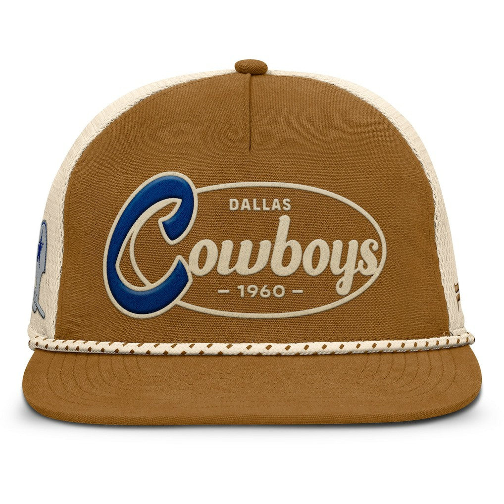 Dallas Cowboys Heritage Adjustable Hat Brown | Fanatics