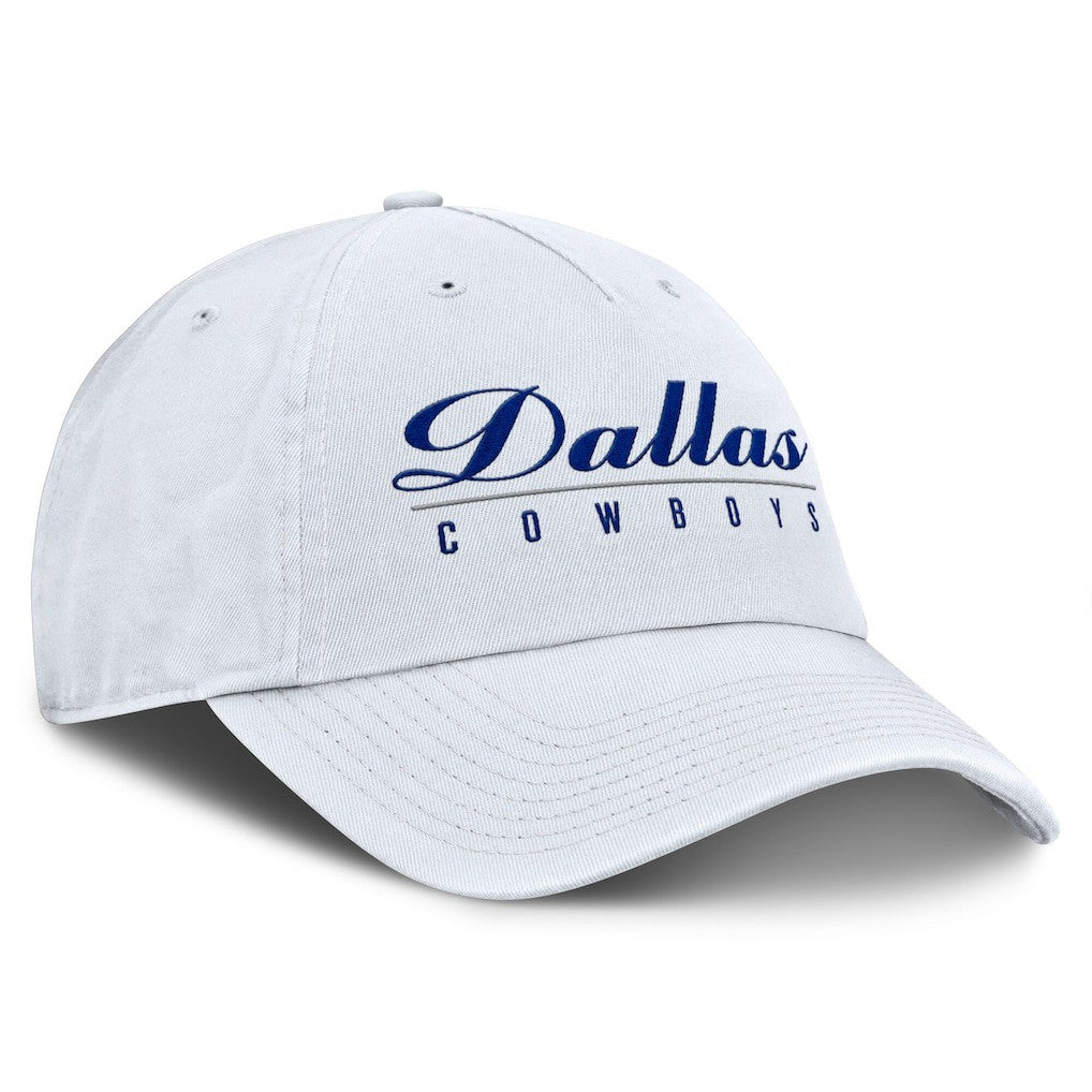 Dallas Cowboys Women's Heritage Harmony Adjustable Hat White | Fanatics