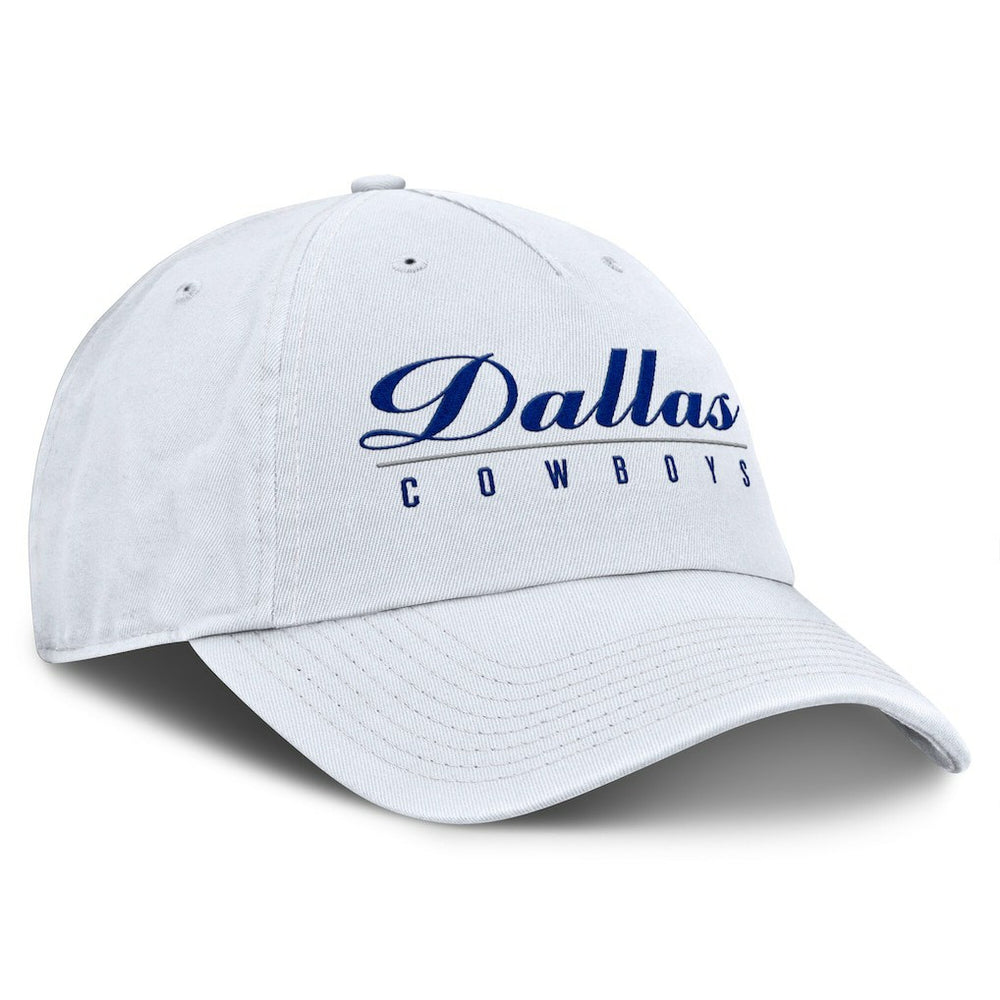 Dallas Cowboys Women's Heritage Harmony Adjustable Hat White | Fanatics