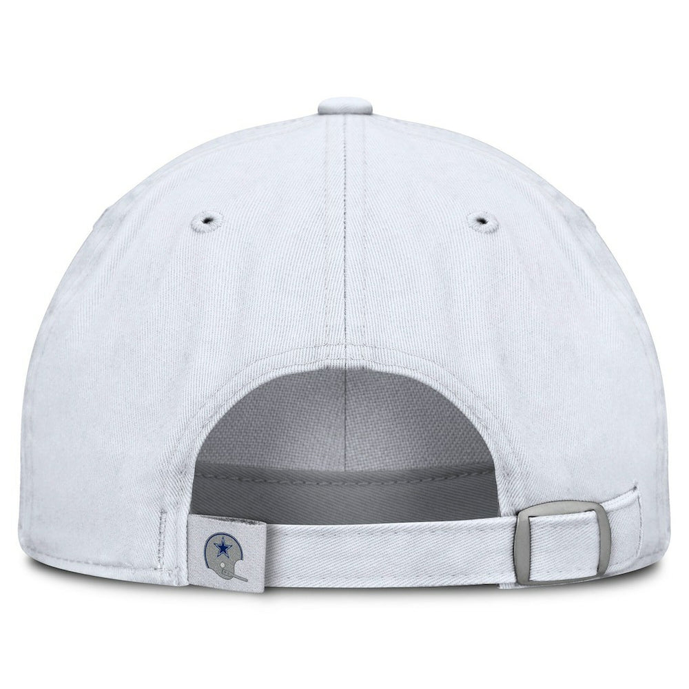 Dallas Cowboys Women's Heritage Harmony Adjustable Hat White | Fanatics