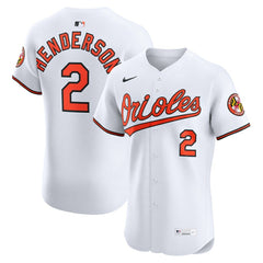 Gunnar Henderson Baltimore Orioles Nike Home Elite Jersey - MLB