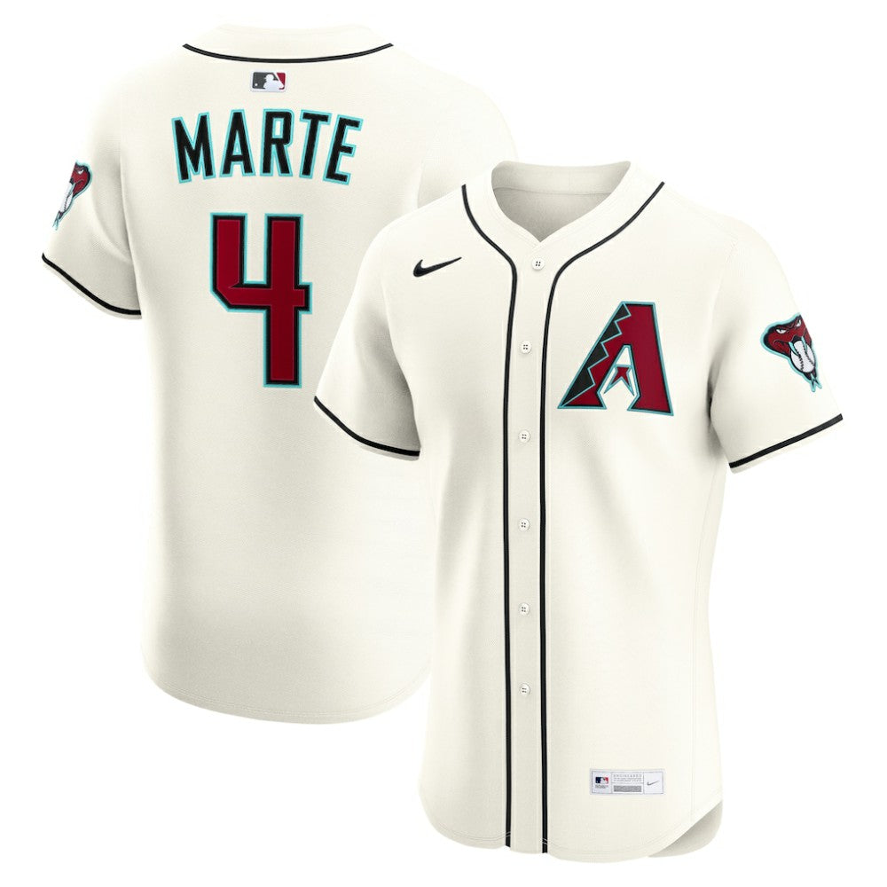 Ketel Marte Arizona Diamondbacks Nike Home Elite Jersey - MLB