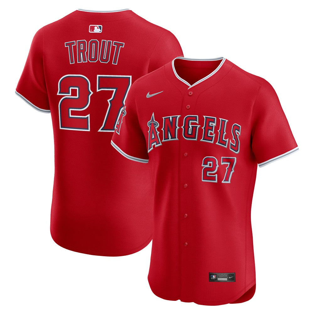 Mike Trout Los Angeles Angels Nike Alternate Elite Jersey - MLB