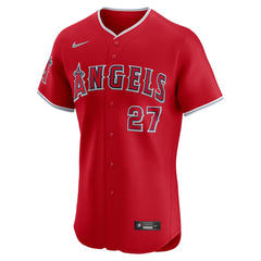 Mike Trout Los Angeles Angels Nike Alternate Elite Jersey - MLB