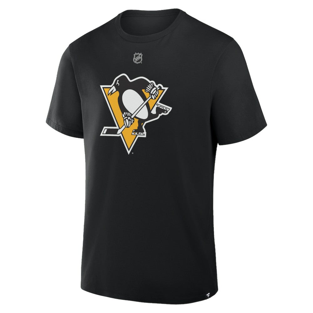 Kris Letang Pittsburgh Penguins Fanatics Authentic Stack Name & Number T-Shirt - Black - NHL
