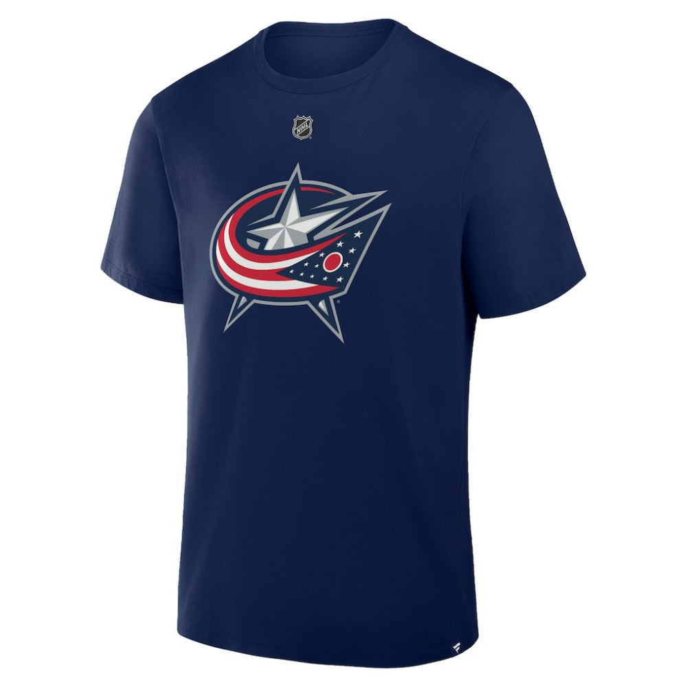 Adam Fantilli Columbus Blue Jackets Fanatics Authentic Stack Name & Number T-Shirt - Navy - NHL