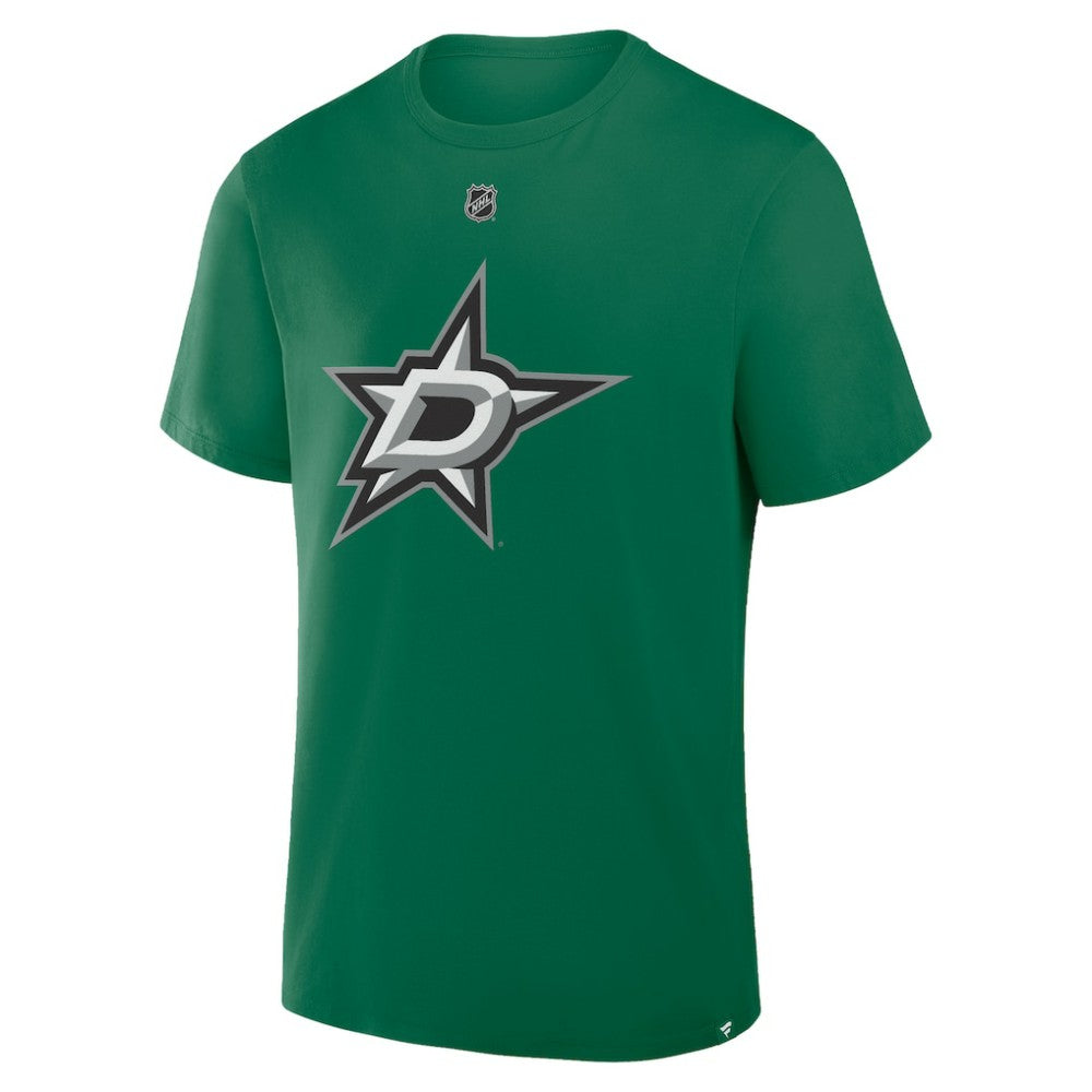 Jason Robertson Dallas Stars Fanatics Authentic Stack Name & Number T-Shirt - Kelly Green - NHL