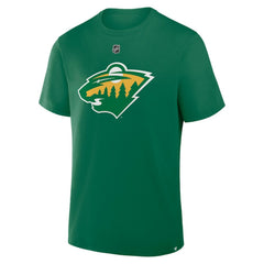 Matthew Boldy Minnesota Wild Fanatics Authentic Stack Name & Number T-Shirt - Kelly Green - NHL