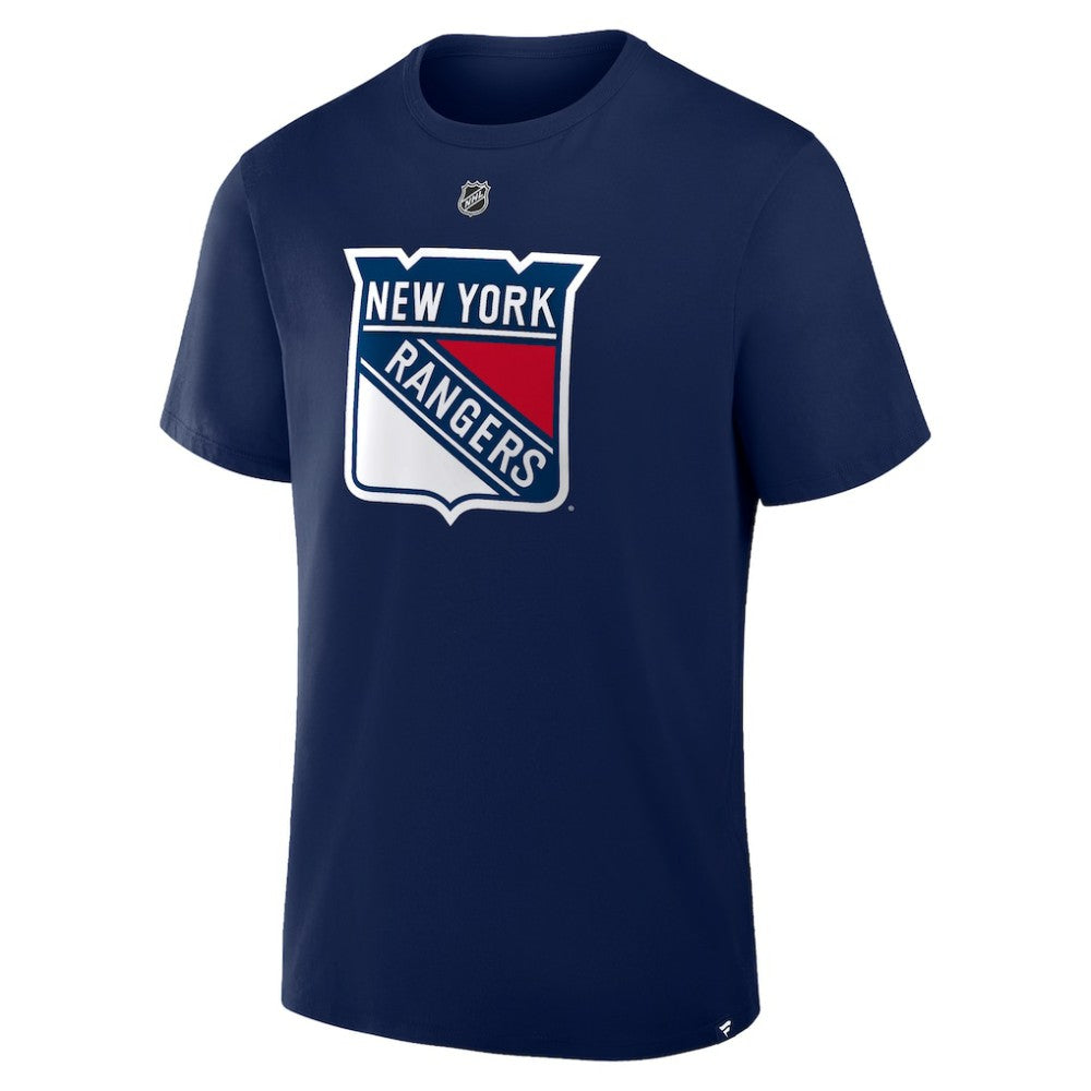 Mika Zibanejad New York Rangers Fanatics Authentic Stack Name & Number T-Shirt - Navy - NHL