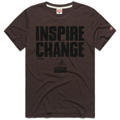 Cleveland Browns Homage Unisex 2024 Inspire Change Tri-Blend T-Shirt Brown | NFL
