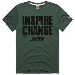 New York Jets Homage Unisex 2024 Inspire Change Tri-Blend T-Shirt Green | NFL