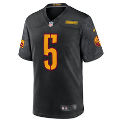 Jayden Daniels Washington Commanders Alternate Game Player Jersey Black | Nike for Sale