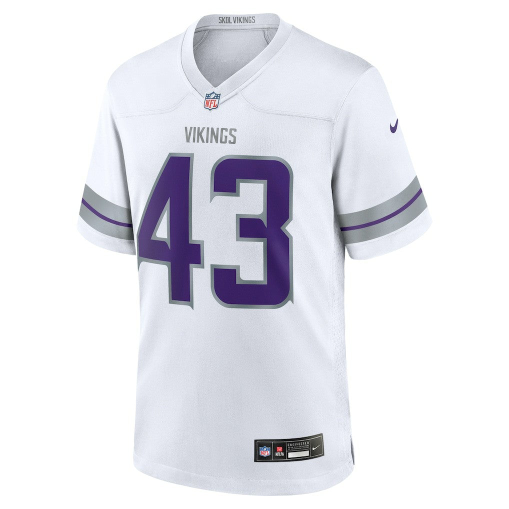 Andrew Van Ginkel Minnesota Vikings Alternate Game Jersey White | Nike for Sale