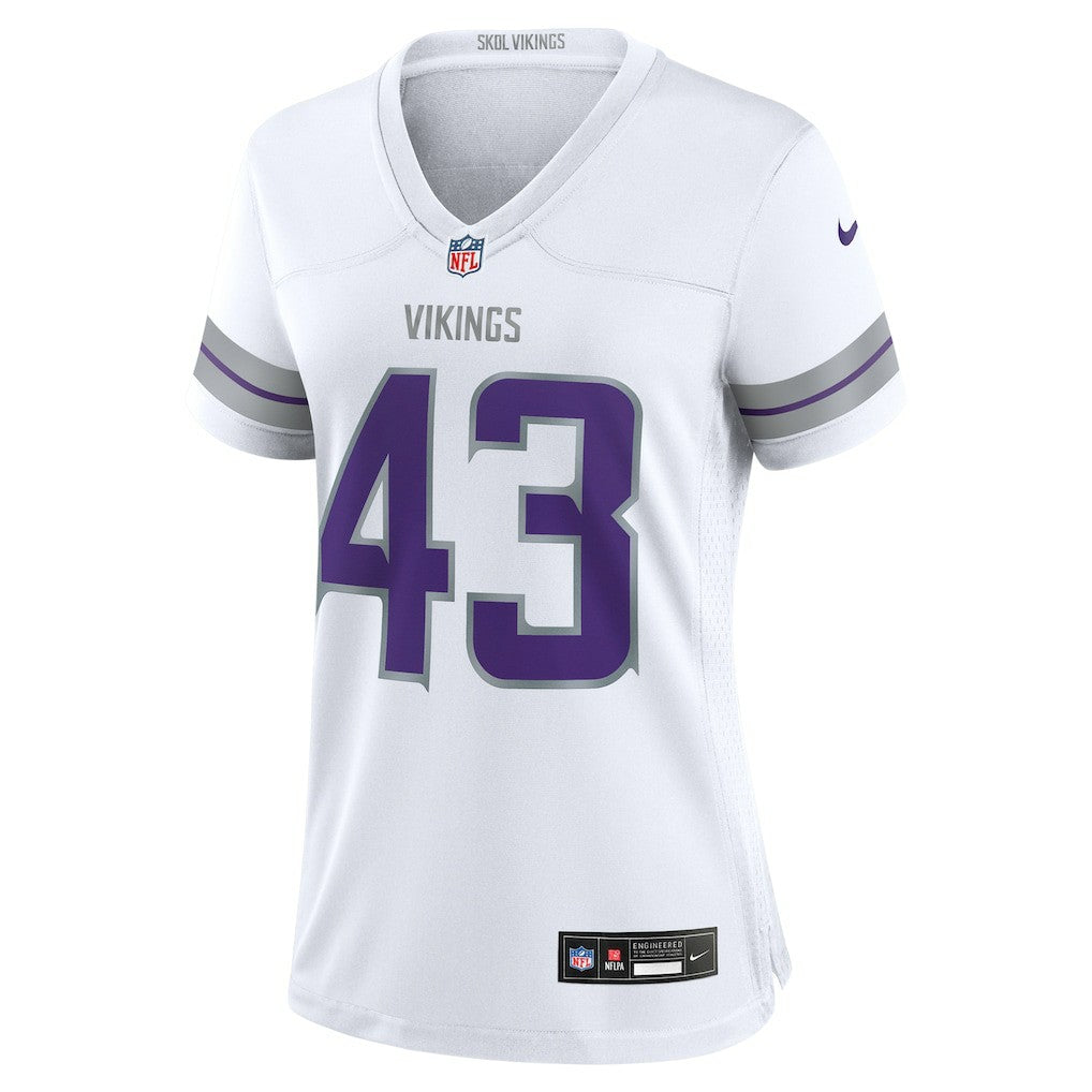 Andrew Van Ginkel Minnesota Vikings Women's Alternate Game Jersey White | Nike for Sale