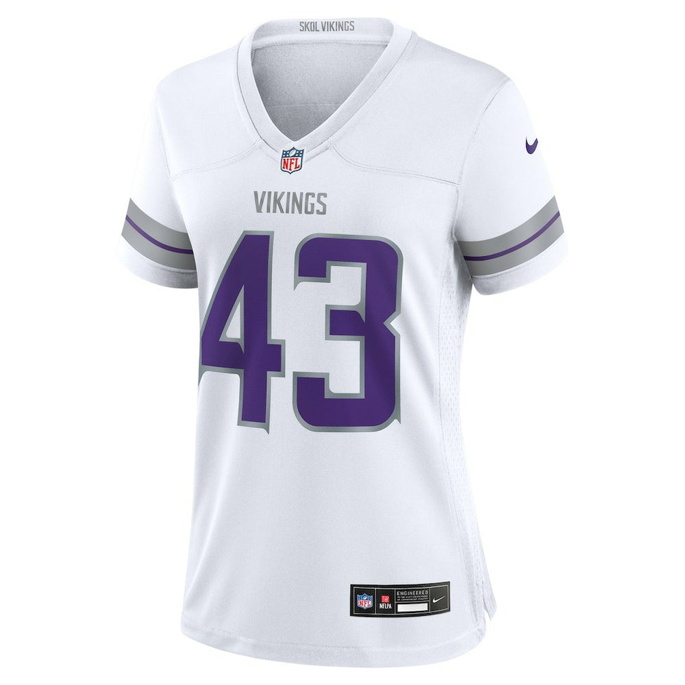 Andrew Van Ginkel Minnesota Vikings Women's Alternate Game Jersey White | Nike for Sale