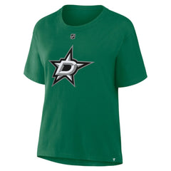 Tyler Seguin Dallas Stars Fanatics Women's Authentic Stack Name & Number T-Shirt - Kelly Green - NHL